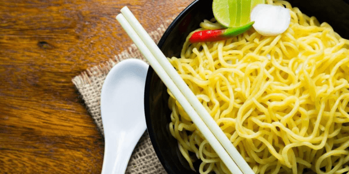 The low-calorie noodle formulation developed at A*STAR’s Singapore Institute of Food and Biotechnology Innovation