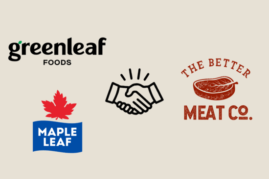 Technology startup The Better Meat Co. announced a joint development agreement with Greenleaf Foods