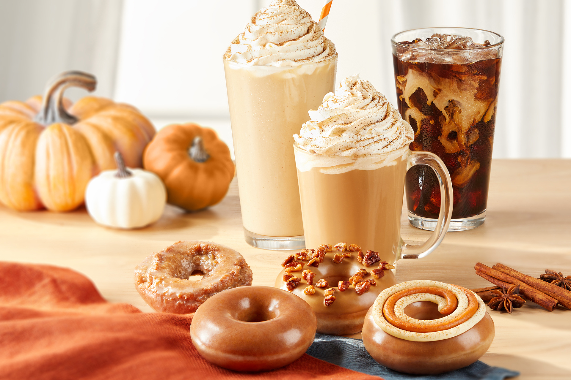 Krispy Kreme kicks off pumpkin spice season with new products