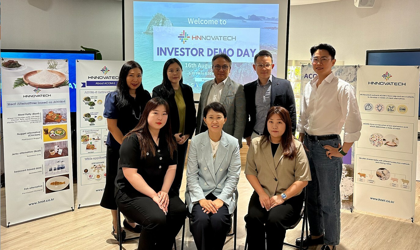 Singapore launches world's first proprietary seaweed heme ingredient for plant-based meat applications