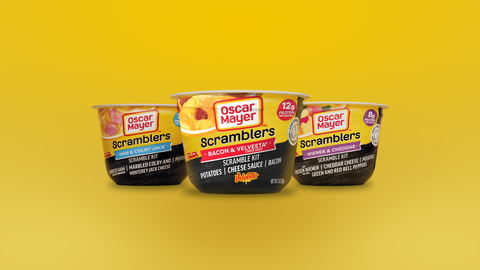 Oscar Mayer launches refrigerated breakfast category with scramblers
