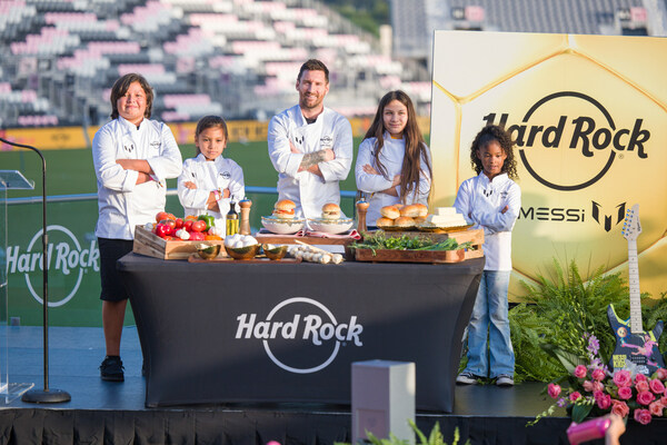 Hard Rock and Leo Messi unveil first-ever menu for kids