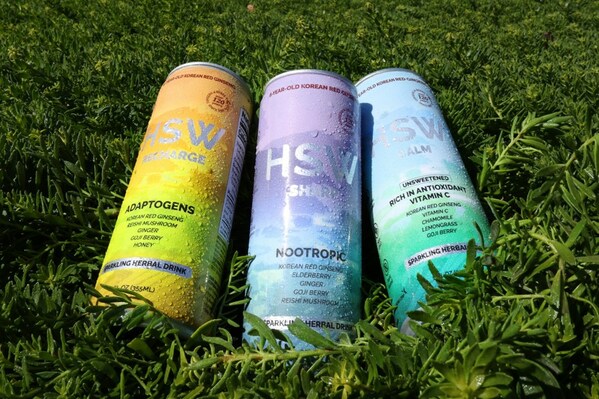 Korea Ginseng Corp introduces sparkling herbal drink HSW  