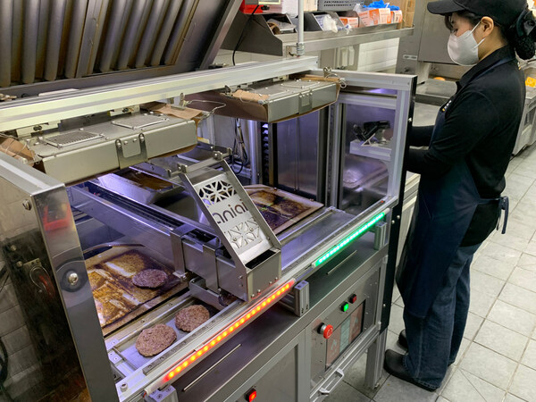 Aniai’s AI-powered hamburger cooking robots expand in North America