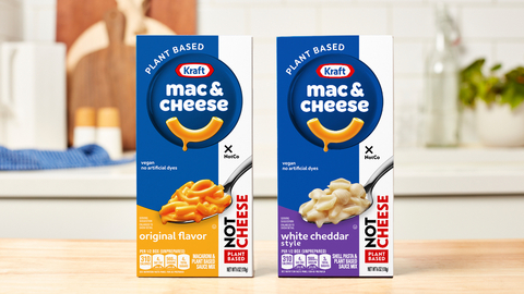 The Kraft Heinz Not Company launches plant-based KRAFT Mac &amp; Cheese