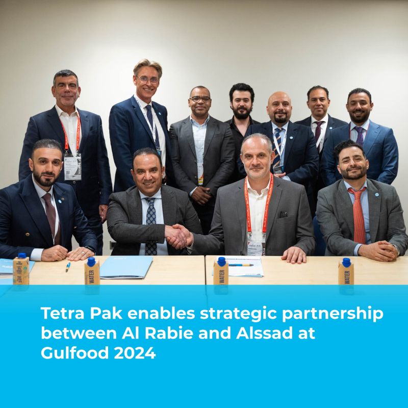 Tetra Pak, Al Rabie and Alssad join forces to address food security in Iraq