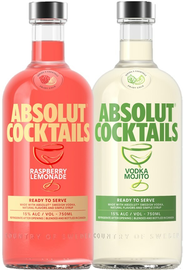 Absolut enters into ready-to-serve category launches new cocktail line 