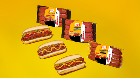 Kraft Heinz launches plant-based Oscar Mayer hot dogs and sausages
