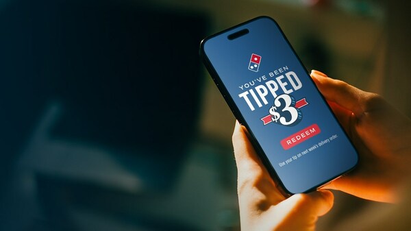 Domino's tips customers who tip their delivery drivers 