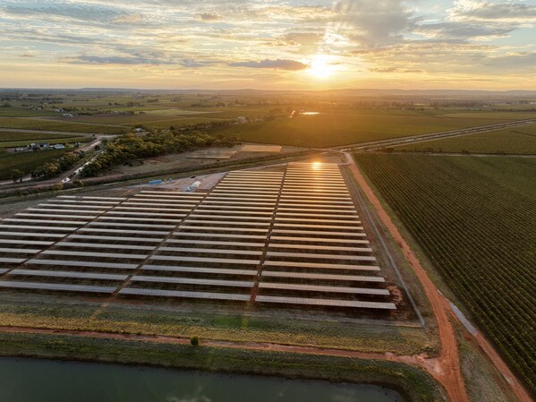 Australia’s Casella Family Brand partner with Trinasolar