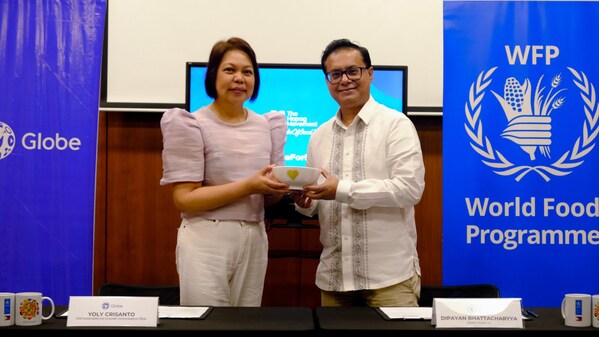 Philippines’ Globe partners with United Nations World Food Programme