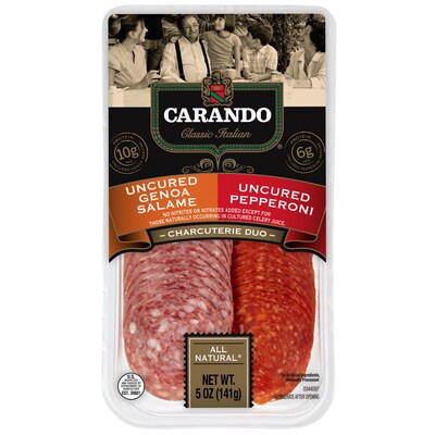 Carando launches premium all-natural dry sausage