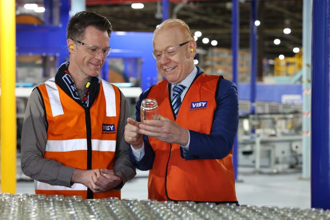 Visy commissions Australia’s glass furnace in Sydney