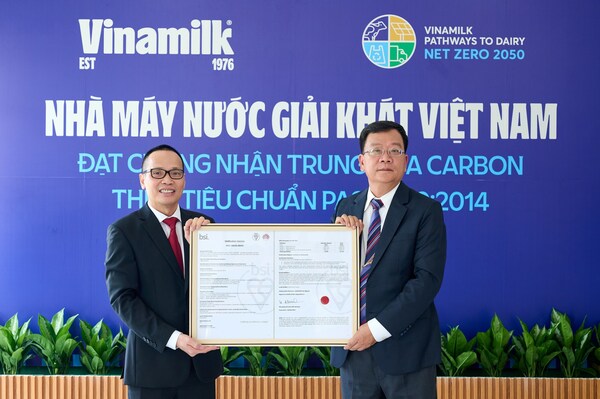 Vietnam's Vinamilk announces third carbon-neutral facility