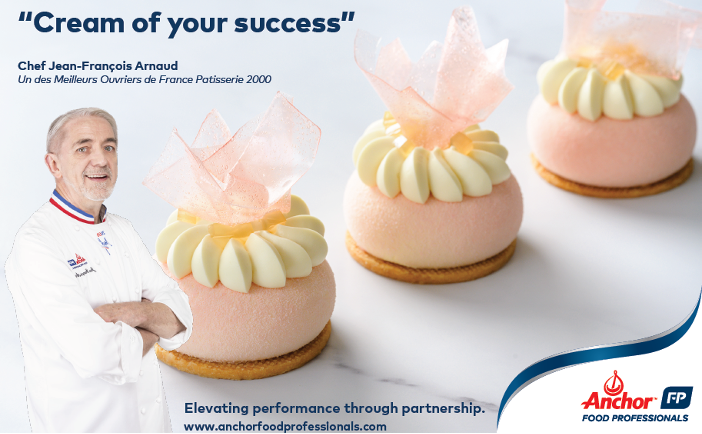 Anchor Food Professionals to launch pastry and desserts at FHA-HoReCa