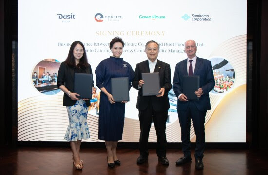 Dusit Foods partners with Japanese food industry giant Green House