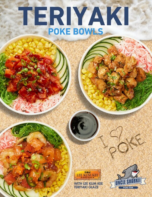 Lee Kum Kee and Uncle Sharkii Poke Bar team up for Teriyaki Chicken Poke bowl
