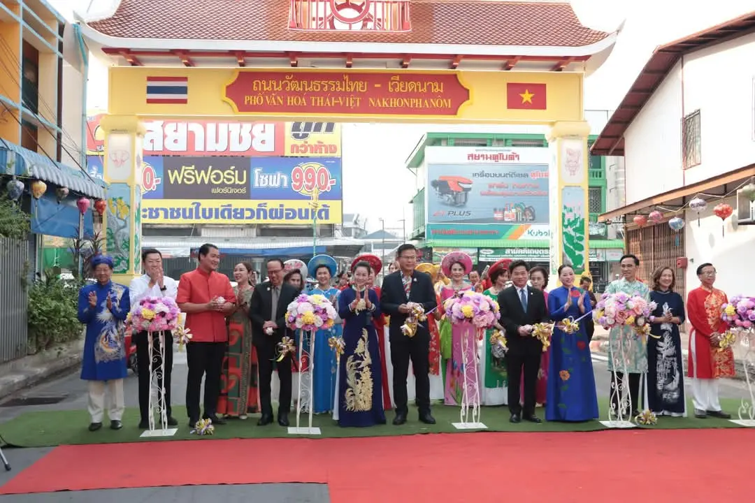 Thai-Vietnamese cultural food street inaugurated in Thailand