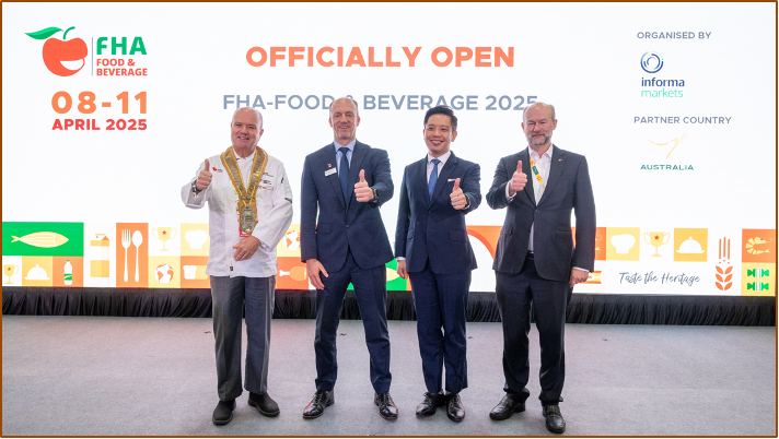 FHA-Food &amp; Beverage 2025 welcomes 65,000 visitors to celebrate International F&amp;B Tradeshow