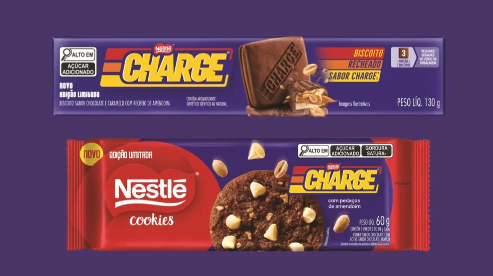 Nestlé launches limited-edition Charge cookies and biscuits in Brazil