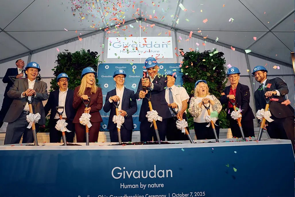 Givaudan Taste &amp; Wellbeing breaks ground on new production facility
