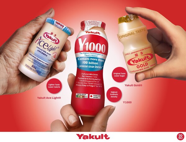 Yakult Singapore introduces Y1000 probiotic drink