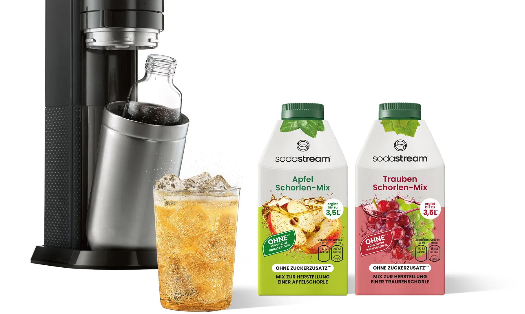 SodaStream breaks new ground with fruit Schorlen-Mix in SIG Dome carton bottles
