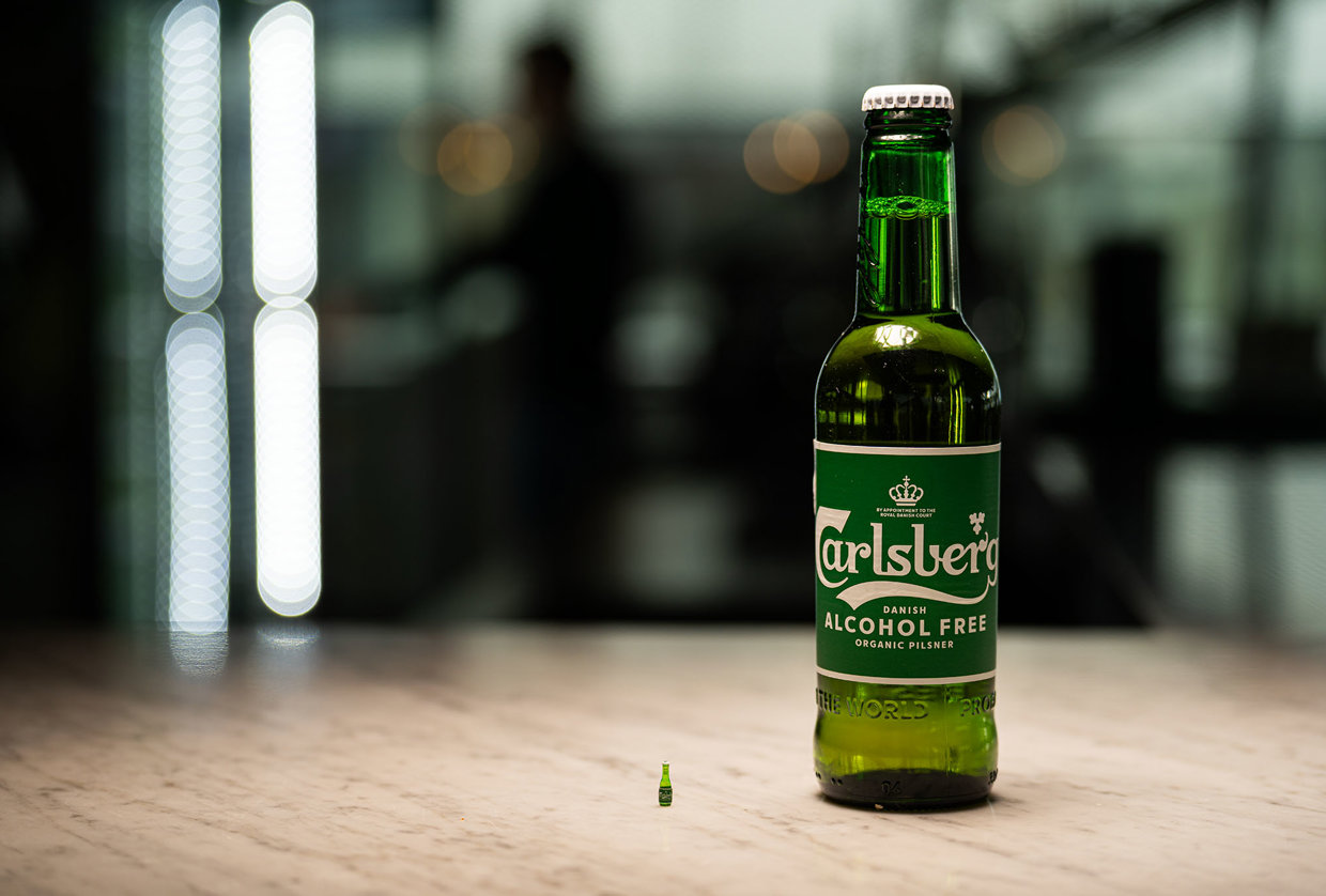 Carlsberg unveils World’s smallest non-alcoholic beer