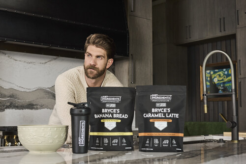 Bryce Harper Partners with Just Ingredients for NSF-Certified Protein Line