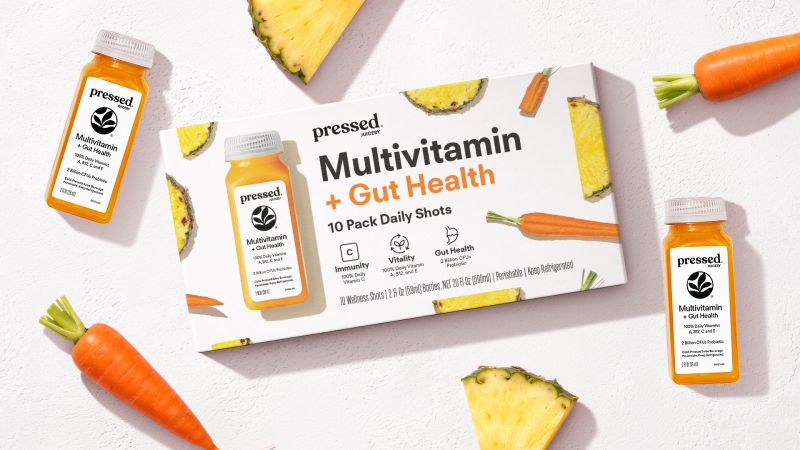 Pressed Juicery Launches Exclusive Multivitamin + Gut Health 10-Pack