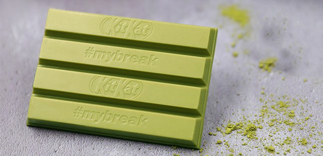 KitKat Green Tea Matcha- from Japan to Europe