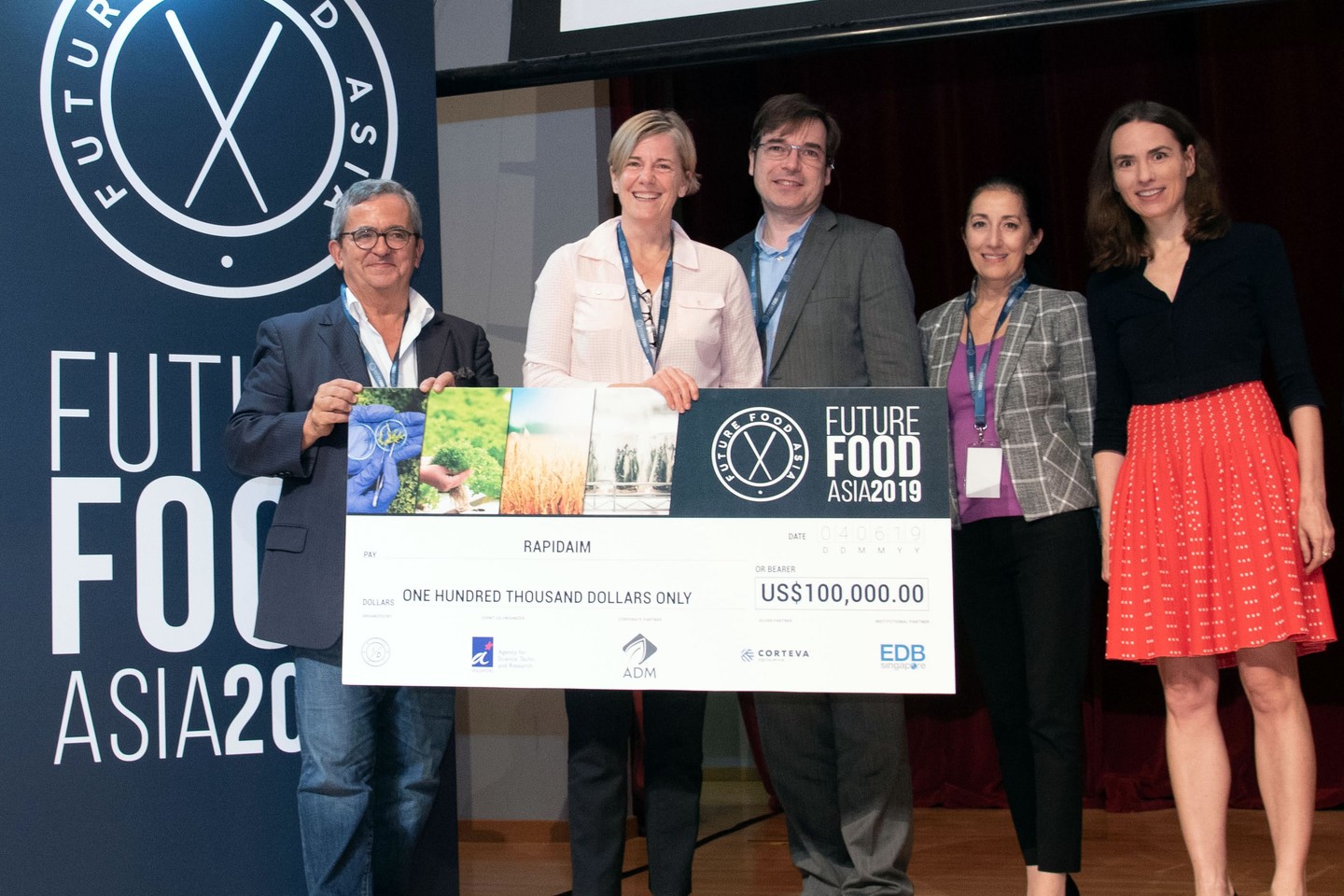 RapidAIM wins $100,000 Future Food Asia award