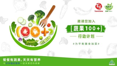 Yum China launched a new campaign to promote balanced diets