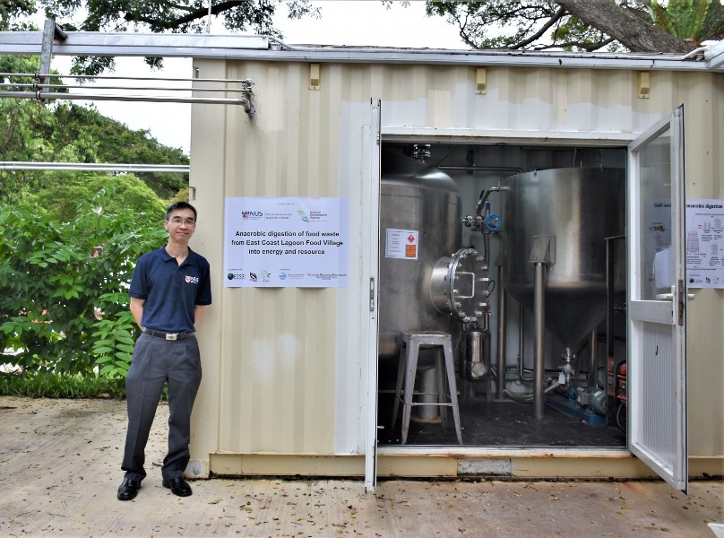 Researchers from NUS converts food waste into bio-fertiliser