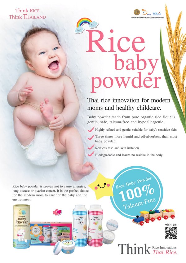 Rice Baby Powder-An Innovation for Modern Moms
