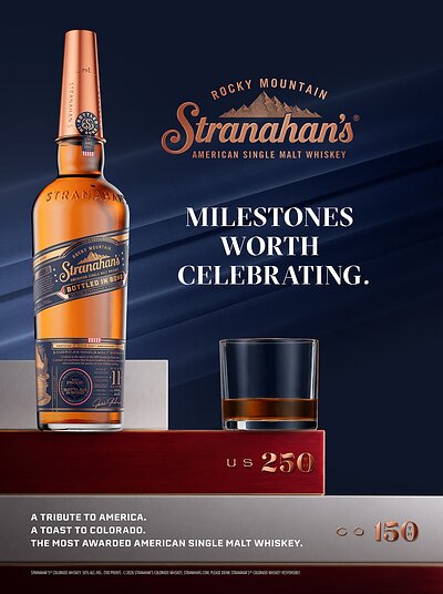 Stranahan's Unveils Oldest Colorado Bottled-in-Bond American Single Malt Whiskey