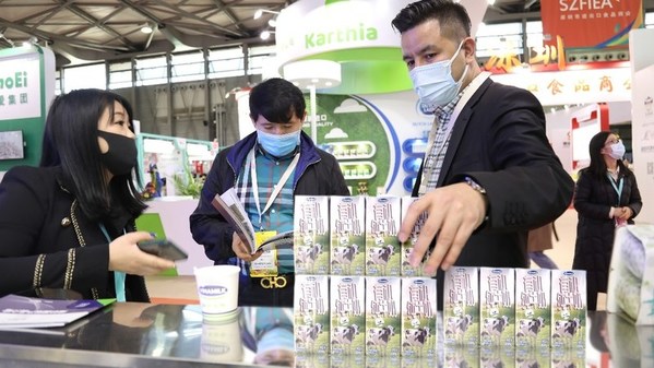 Vietnam based Dairy launched its products at Global Food Trade in china