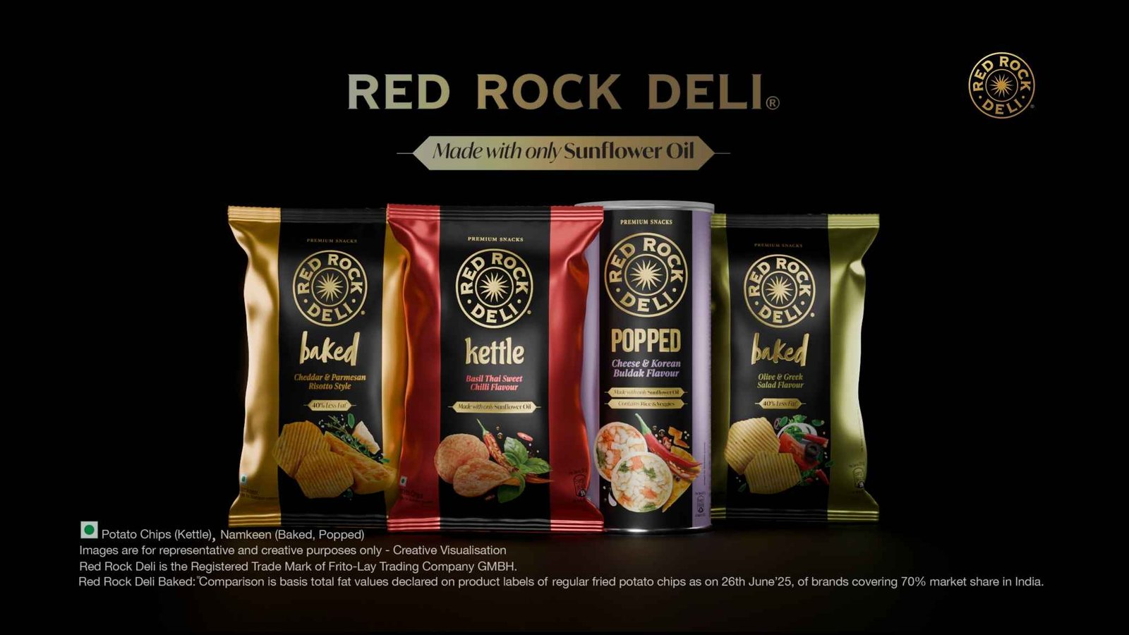 Pepsico Brings Global Gourmet Snacking Experience To India With The Launch Of Red Rock Deli® Chips